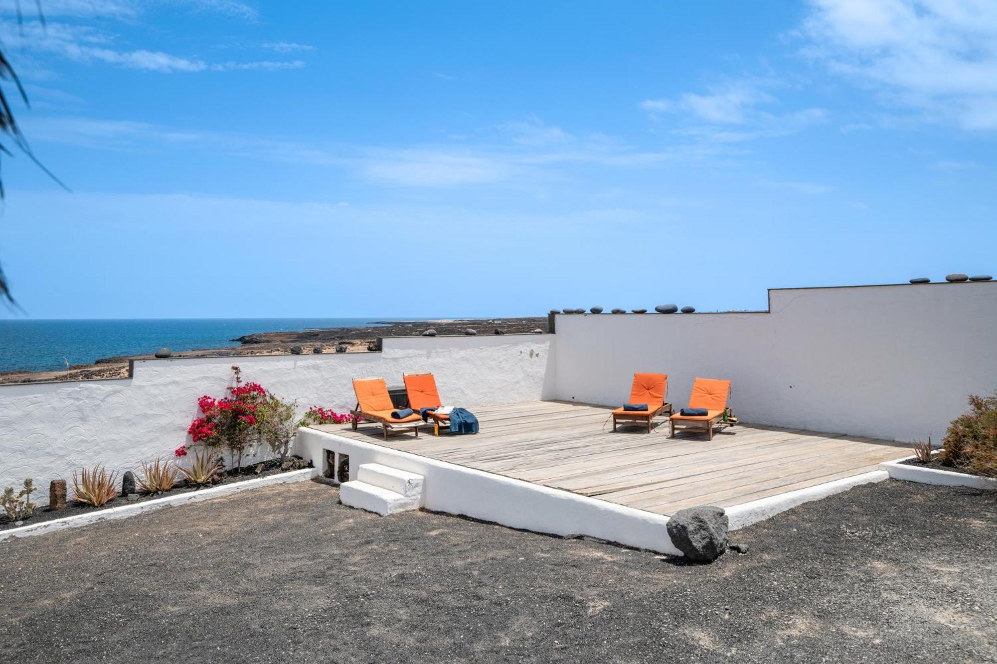 Playa Marina Eco Bungalow Arrieta 阿列塔 外观 照片